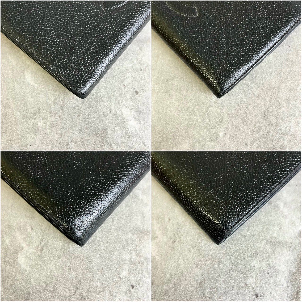 ✨良品✨ CHANEL シャネル 二つ折り財布 がま口 ココマーク デカロゴ 