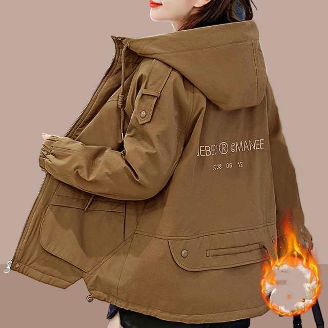 オレンジ フード付きジャケット GOLWIN オレンジ フード付ジャケット