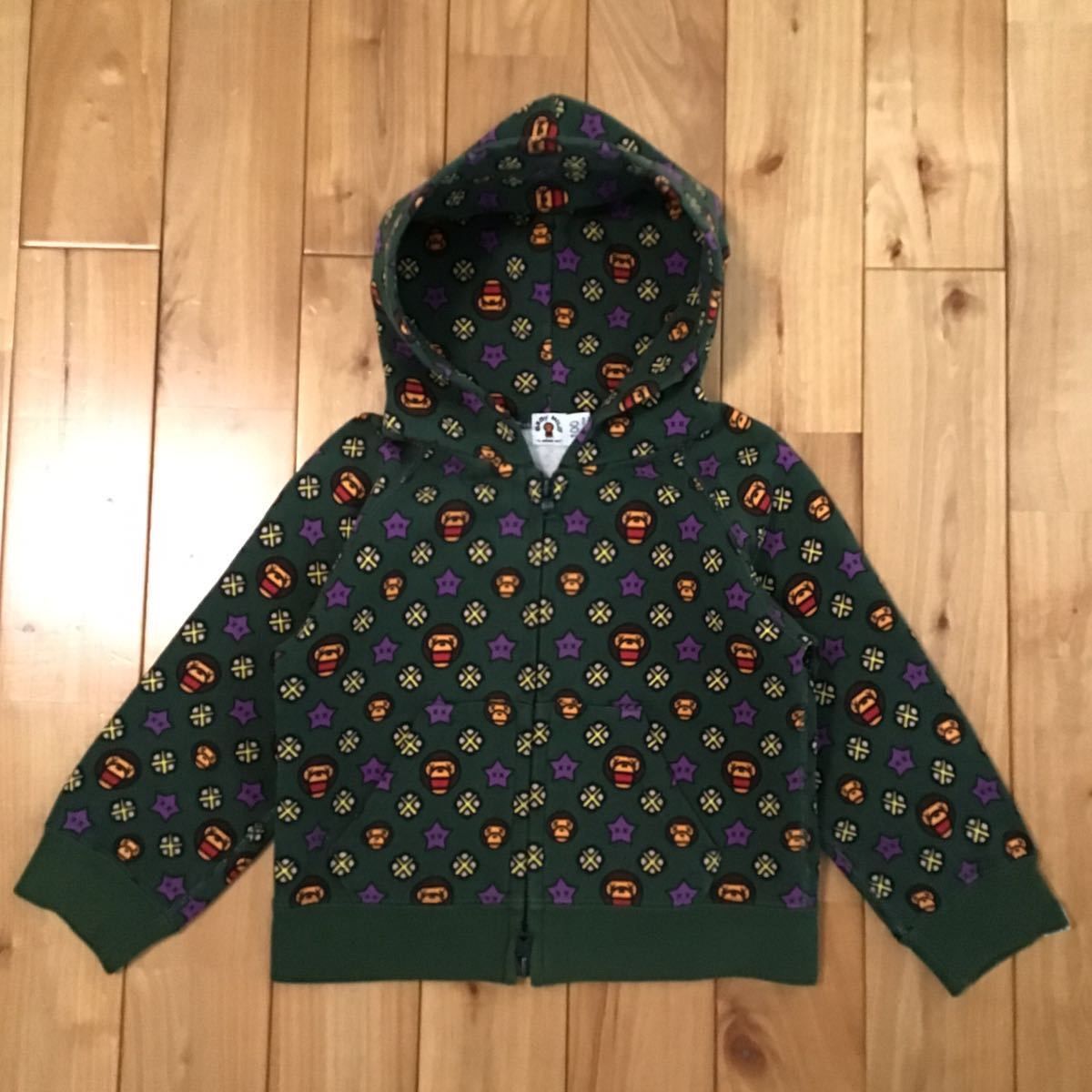 KAWS MILO モノグラム パーカー BAPE KIDS マイロ カウズ - メルカリ