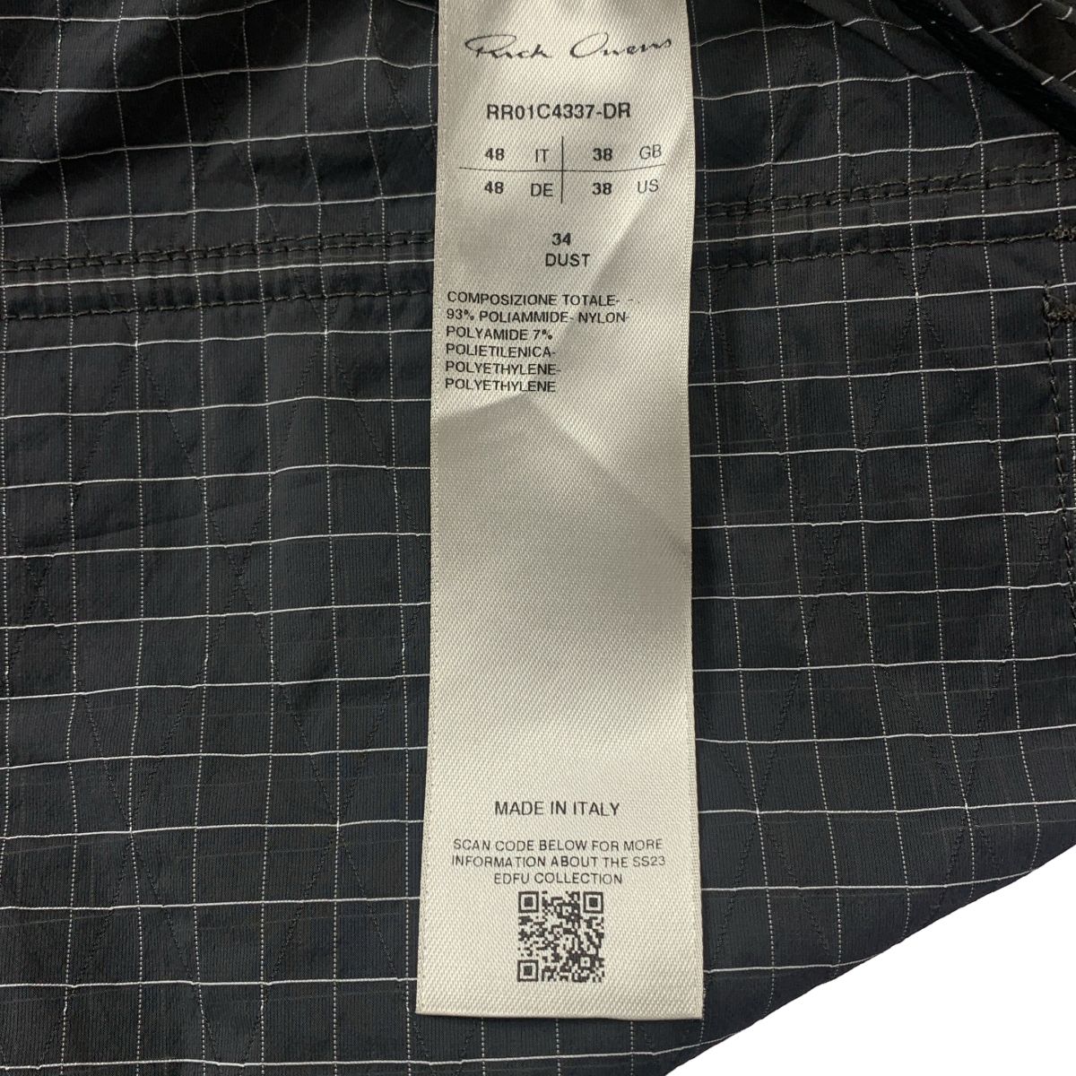 パンツ RICK OWENS RP02E4301.V Trousers Rick Owens PANTS | REVERSIBLE