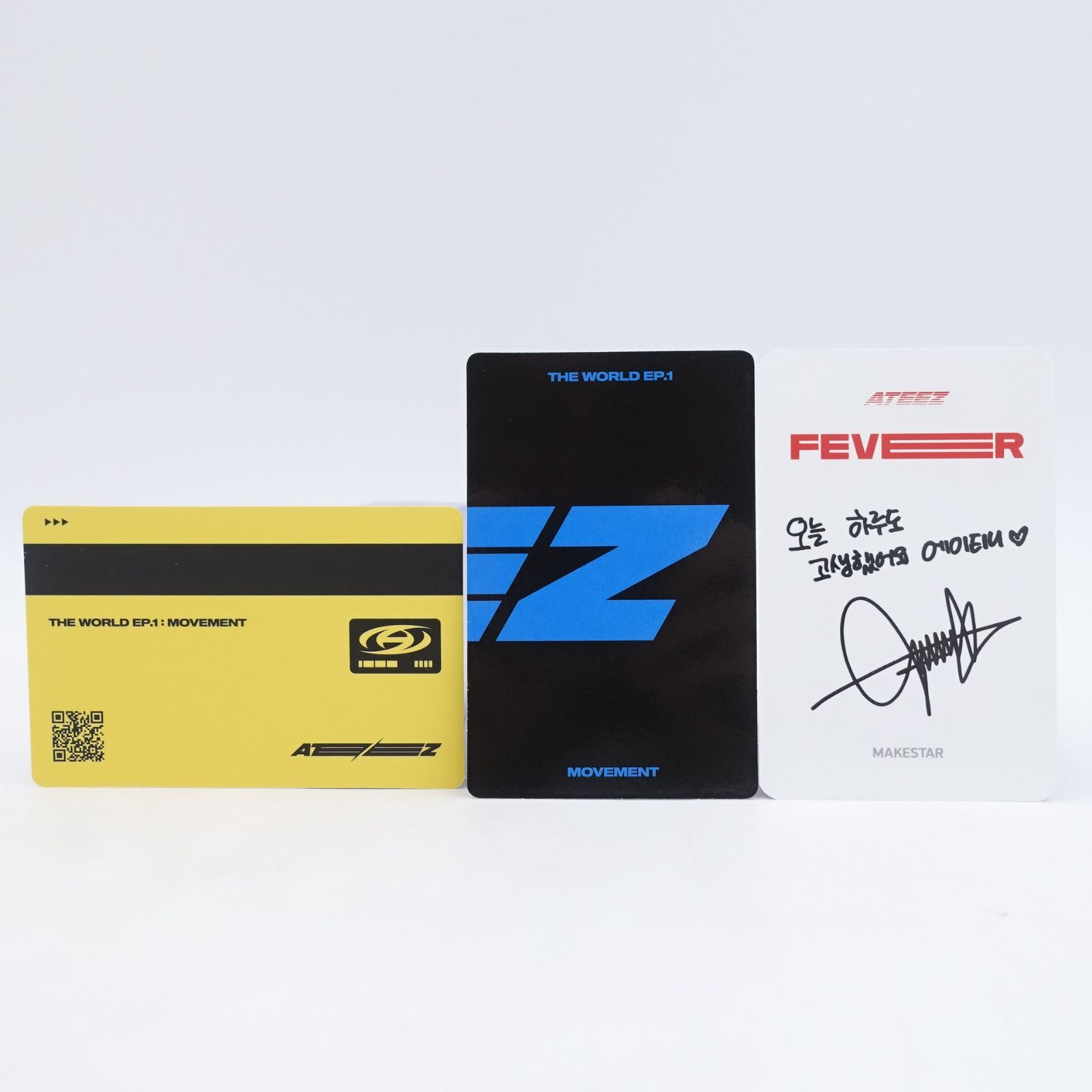 ATEEZ ジョンホ fever part2 makestar THE WORLD EP.1:MOVEMENT トレカ