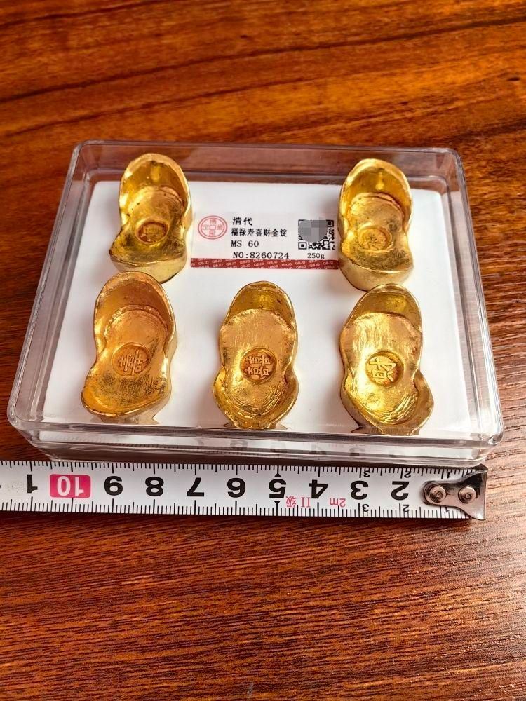 福禄寿喜財 金錠 5枚セット 収蔵品 コレクション 硬貨 海外金貨 福禄寿喜財 金錠 5枚セット 収蔵品 コレクション 硬貨 海外金貨