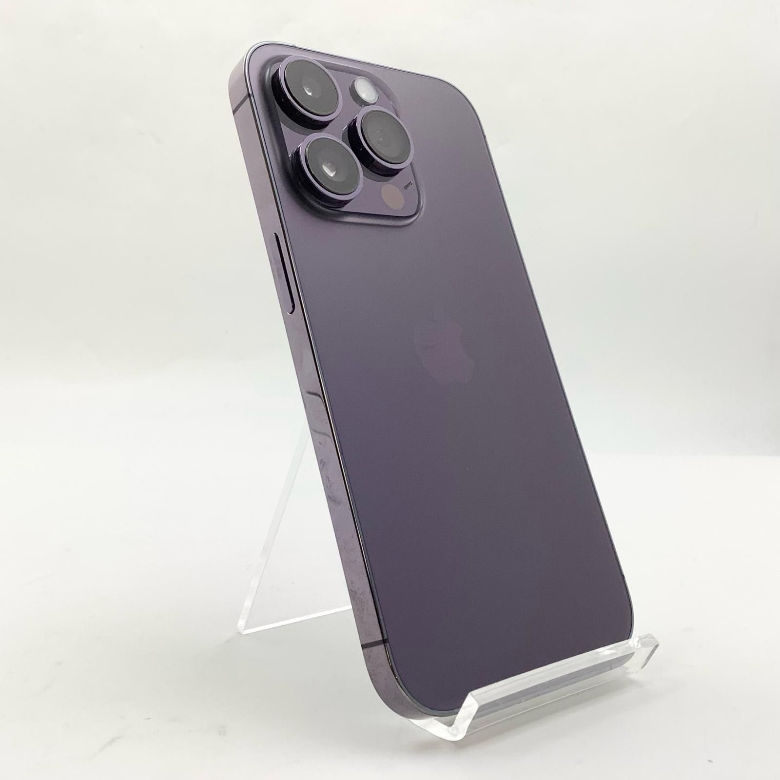【全額返金保証】【最速発送】Apple iPhone 14 Pro 512GB ディープパープル SIMフリー 84% 動作確認済