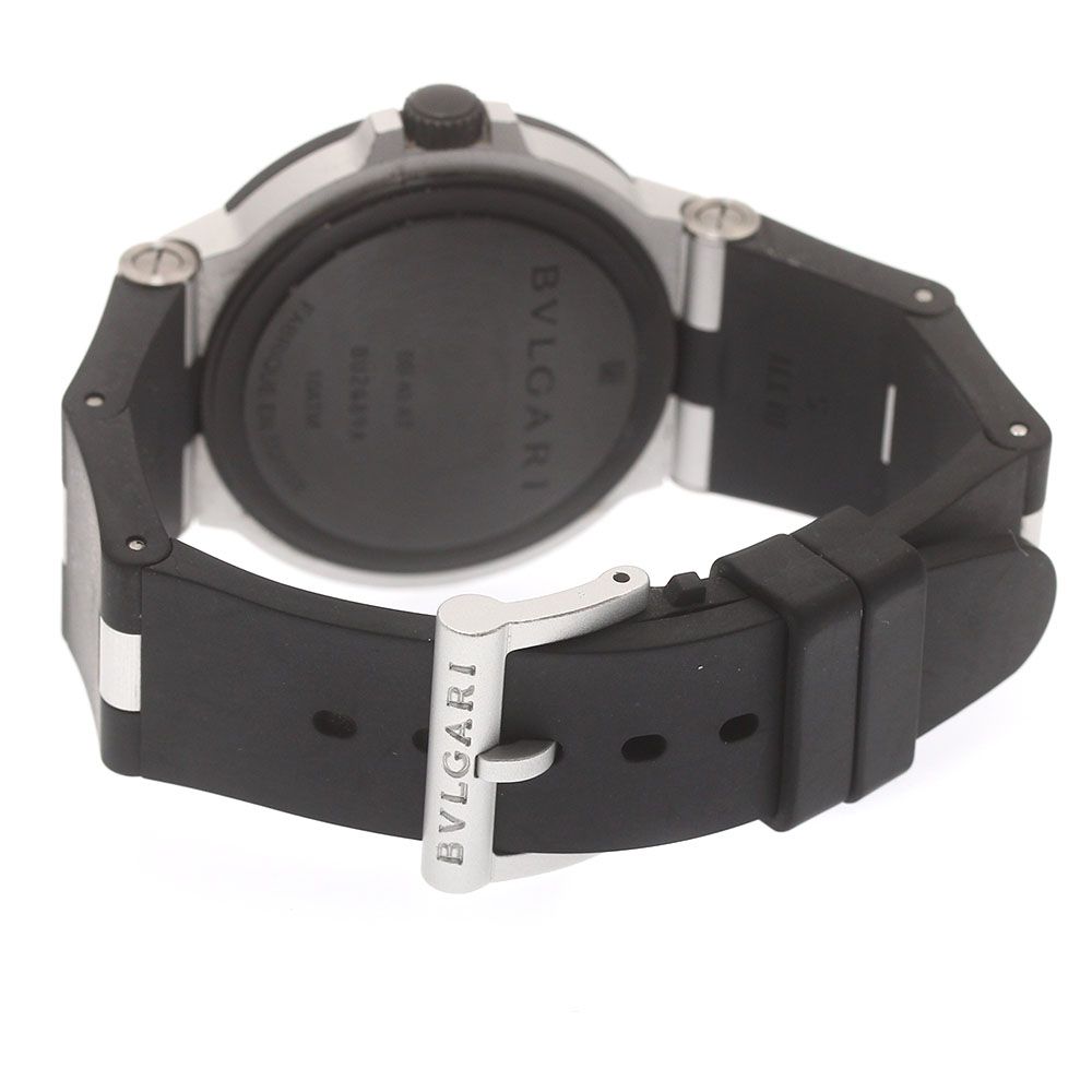 ブルガリ BVLGARI BB40AT アルミニウム デイト 自動巻き メンズ良品内