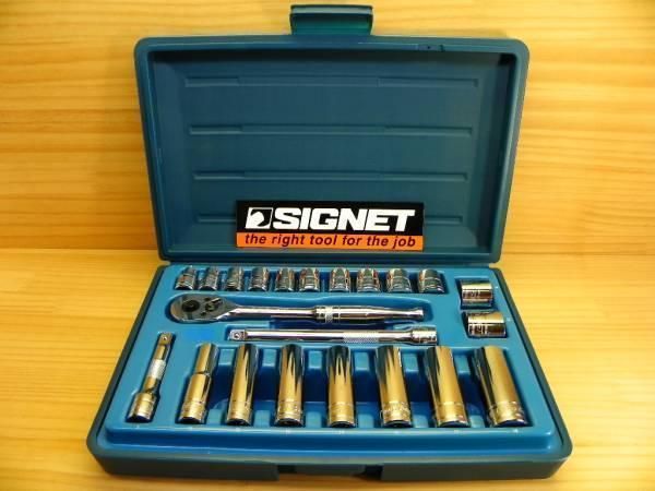 シグネット 3 8 9 5 sq ソケットレンチ セット22点 SIGNET 12723