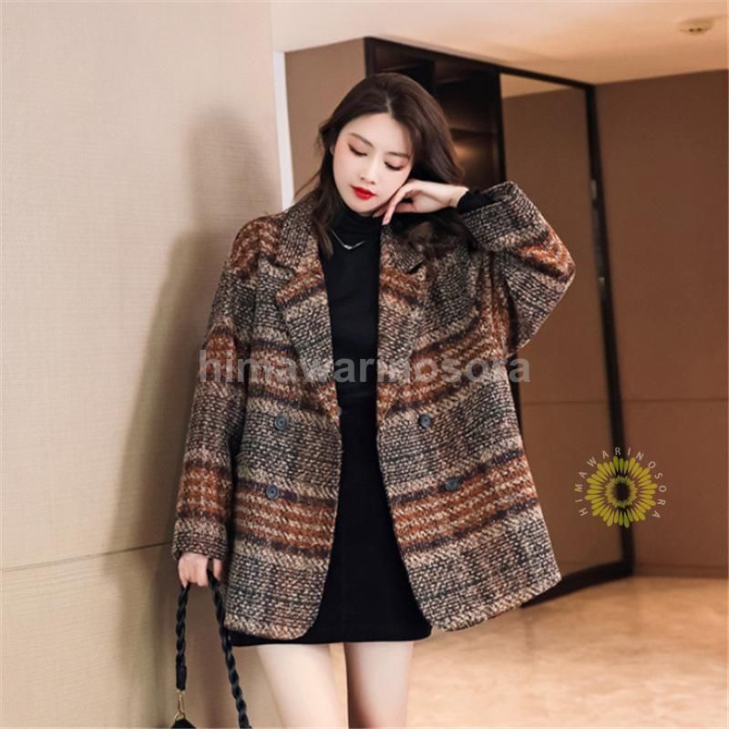 高級高品質★防寒良品☆極上 ウール コート レディー 通勤 お洒落 中長セクション カシミヤ コート定番人気超超超激レア完売必至 L-600 レディースのおしゃれな「ウールコート」人気18選!-軽いものから一生