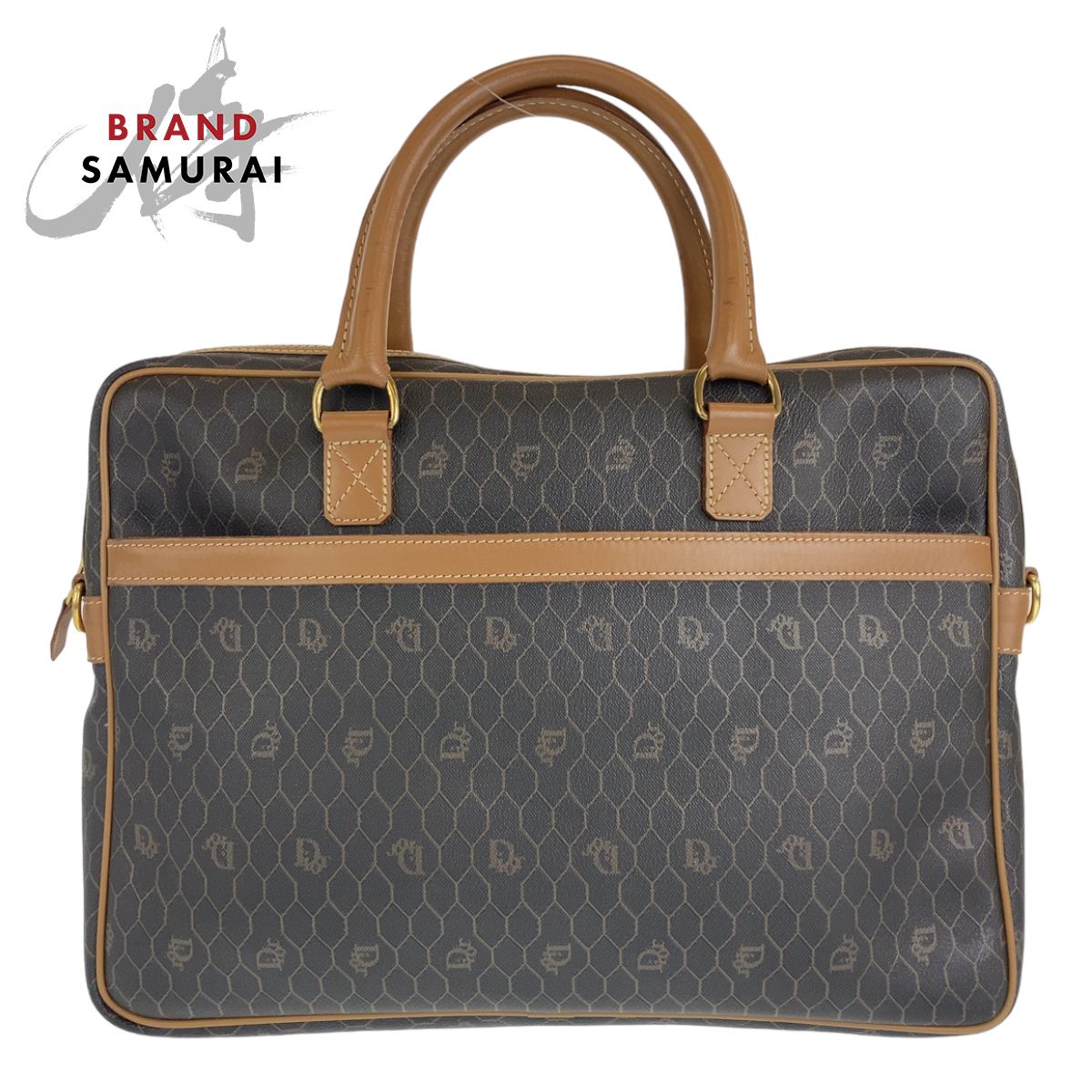 ディオール ビジネスバッグ ブリーフケース ハニカム柄 PVCレザー