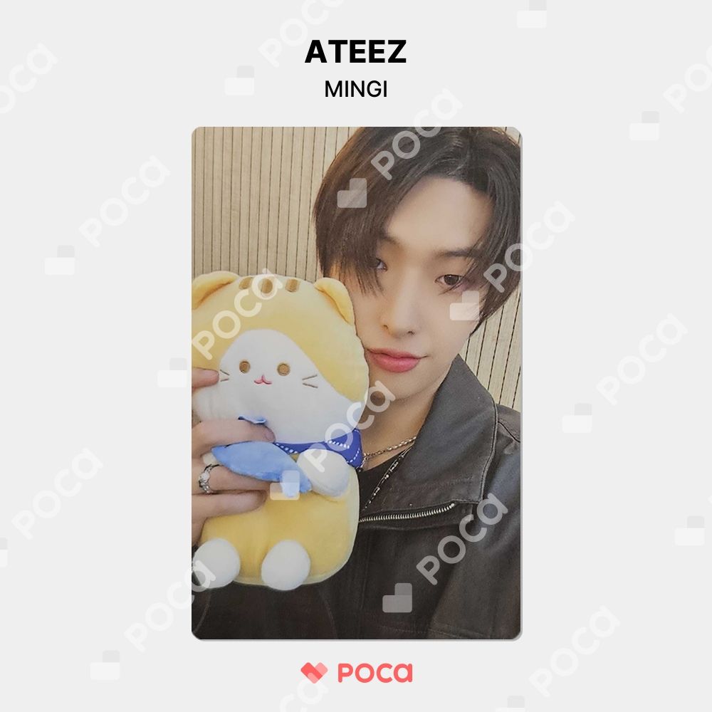 ATEEZ ミンギ　soundwave トレカ ATEEZ ミンギ soundwave特典 トレカ セット - メルカリ