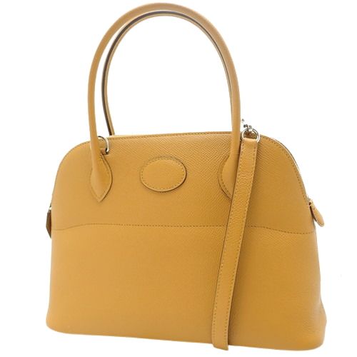 HERMES(エルメス) ボリード 27 ハンドバッグ ショルダーバッグ 2WAY ヴォーエプソン パラジウム金具 CARAMEL キャラメル  キャメル茶 シルバー金具 H041693CK-28 T刻印 レディース 40802049574【中古】【アラモード】 - メルカリ