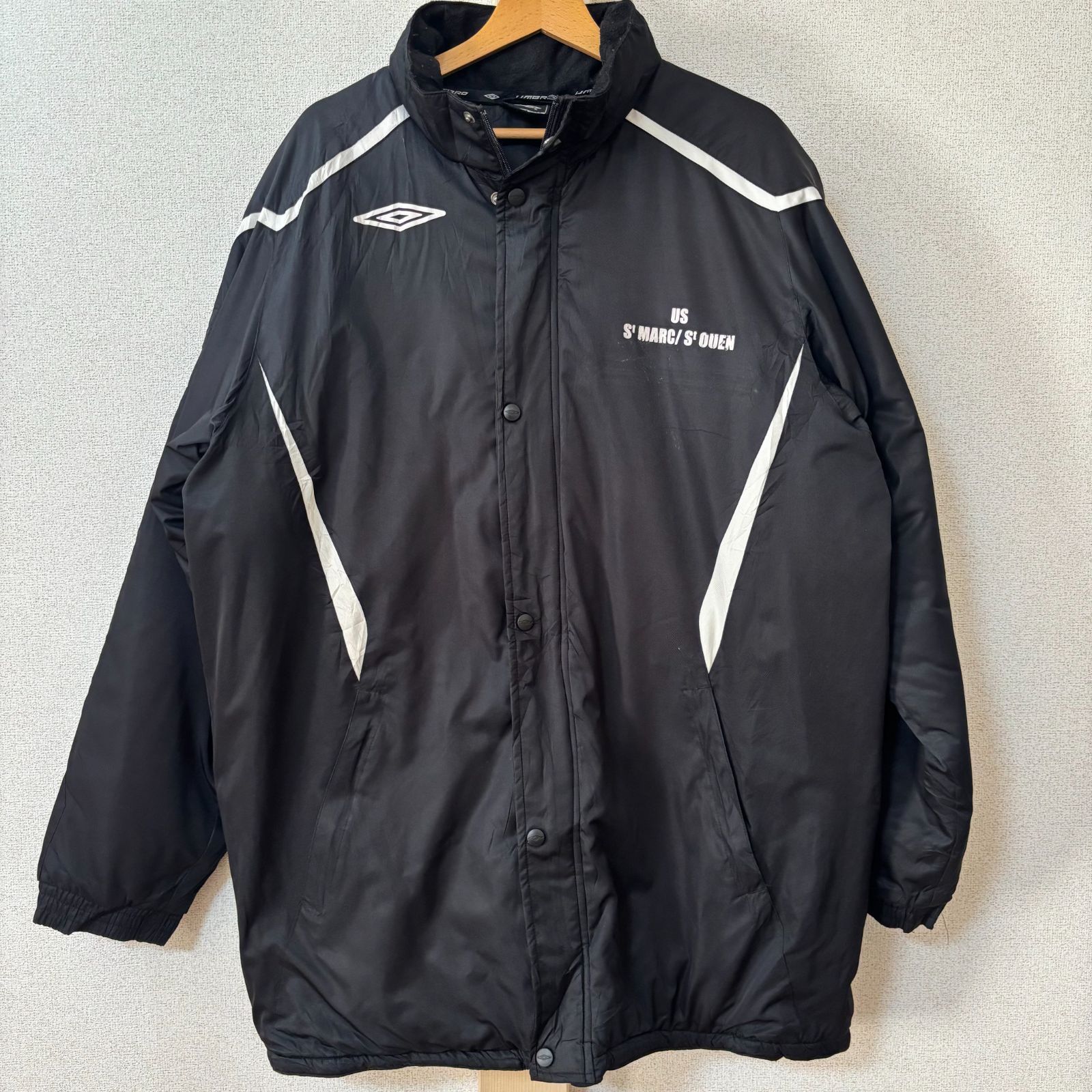 UMBRO/アンブロ 00's ナイロン中綿ジャケットベンチコート