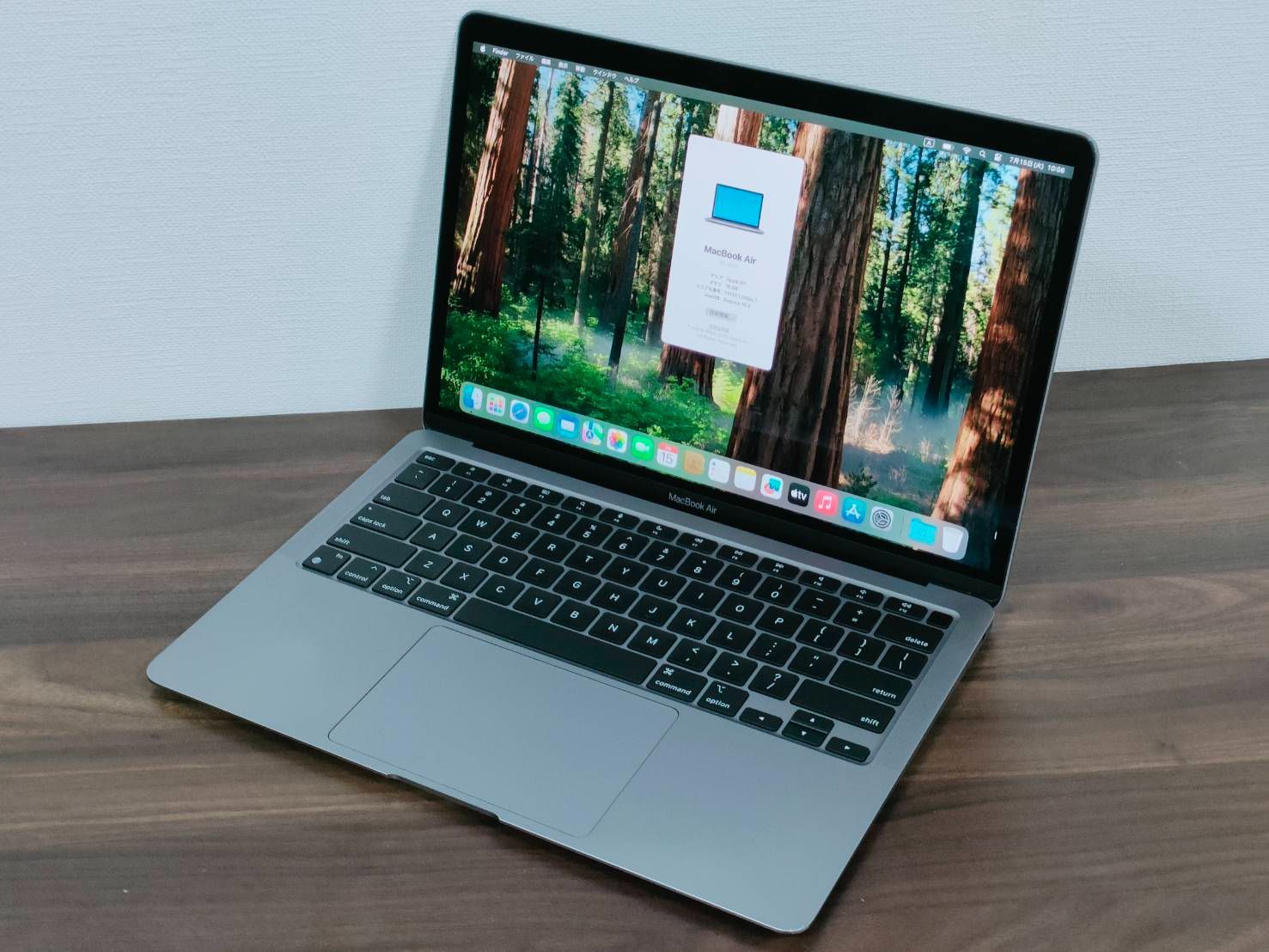充放169回 MacBook Air 2020 13インチ Apple M1 16G 512G USキー