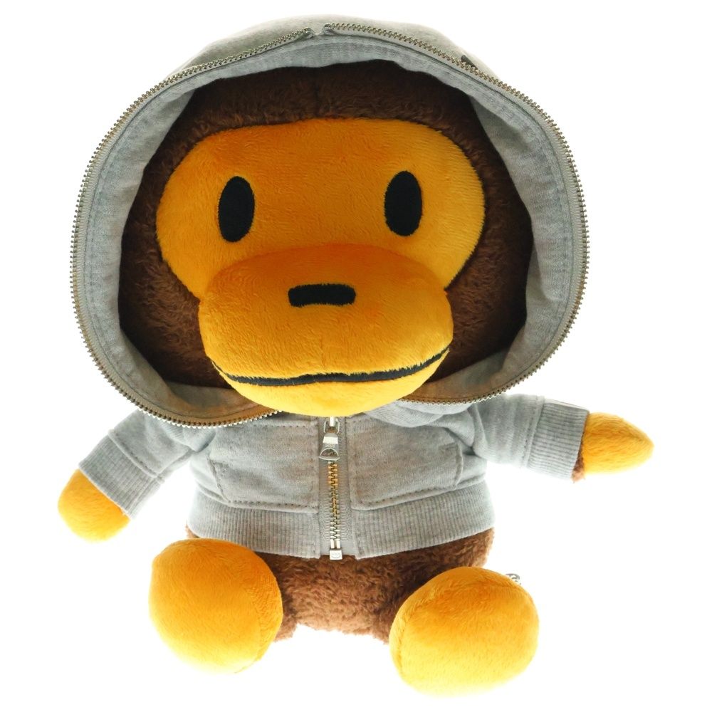 A BATHING APE アベイシングエイプ BABY MILO PLUSH DOLL BACKPACK ベイビーマイロ バックパック ブラウン|グレー