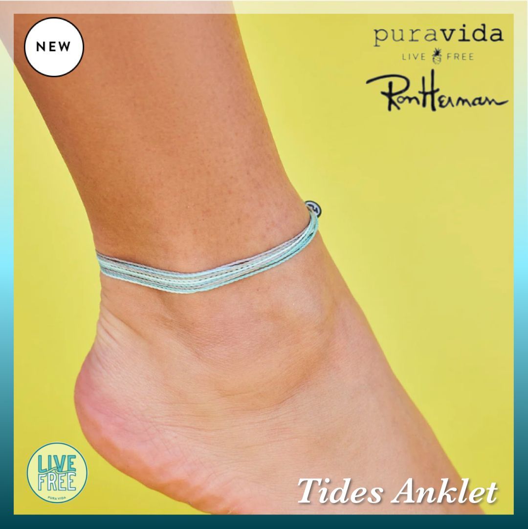 ロンハーマン取扱★ Pura Vida ワールドサーフアンクレット★日本未発売