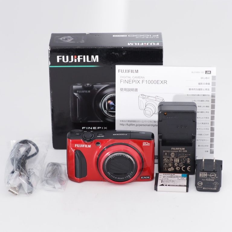 FUJIFILM コンパクトデジタルカメラ F1000EXR レッド F FX-F1000EXR R - メルカリ