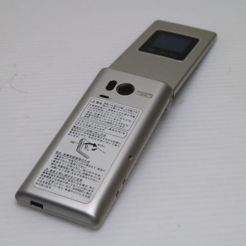 超 505SH かんたん携帯9 シルバー 白ロム ガラケー SOFTBANK SHARP 土日祝発送OK 00000