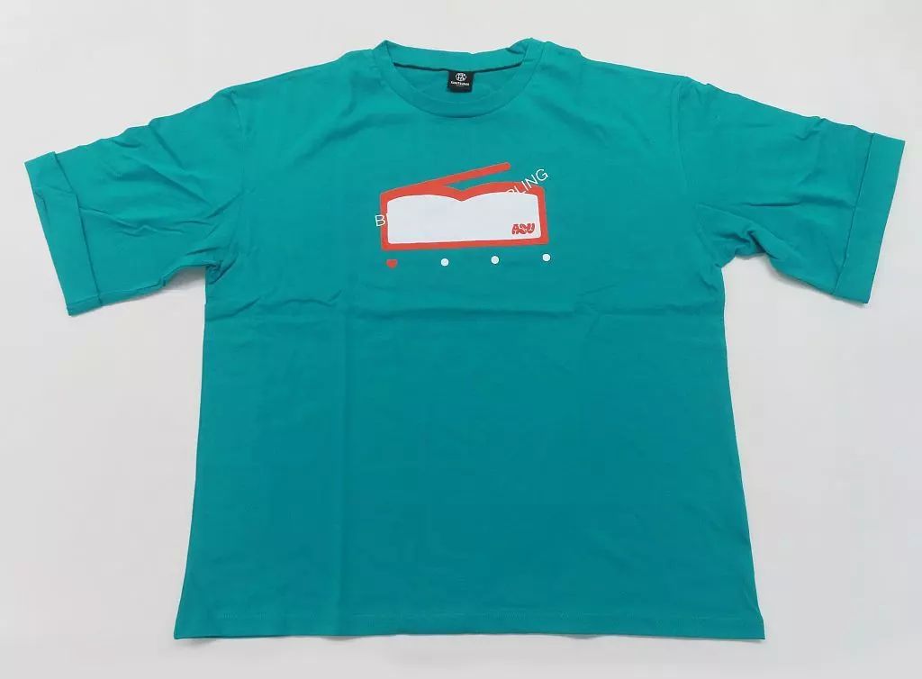 Tシャツ ブルーナイトダーリン MV再現Tシャツ ターコイズブルー XLサイズ バーチャルYouTuber KAMITSUBAKI STUDIO 明透 2nd ONE-MAN LIVE BIRTH ＆ 4周年記念イベント さまーすくーる ASCHOO