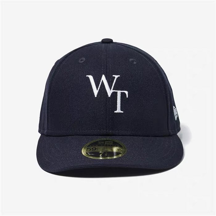 新品 WTAPS NEWERA 59FIFTY LOW PROFILE  CAP POLY. TWILL. NEWERA  Navy  ネイビー