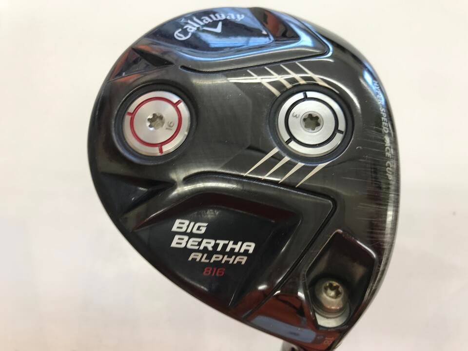 最短 BIG BERTHA ALPHA 816 | 18 | S | ツアーAD GP-6 | | フェアウェイウッド | キャロウェイ