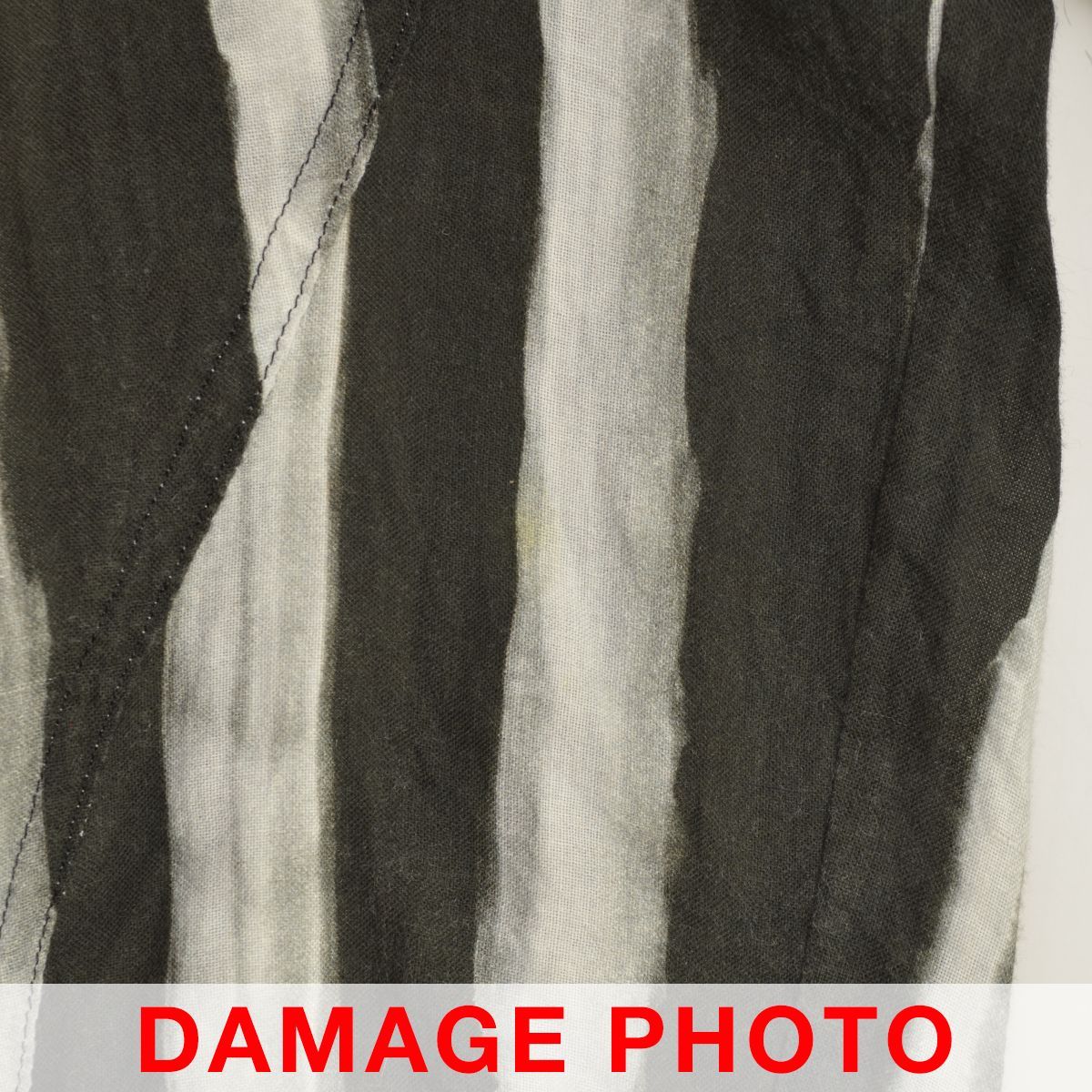 UNDERCOVER 22SS UC1B1502-1 水彩ストライプ ユガミパンツ MEDICALDB_JP