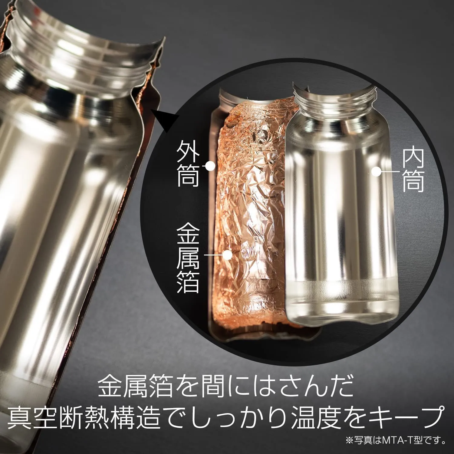 新品 スクリュー マグボトル ステンレスボトル 500ml 真空断熱ボトル