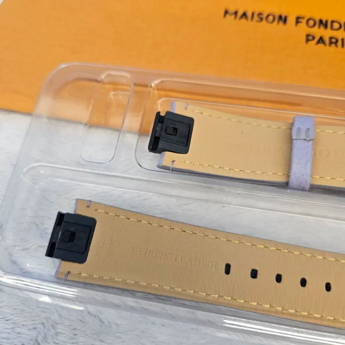 ルイヴィトン タンブール用 モノグラム ホワイトラバーストラップ