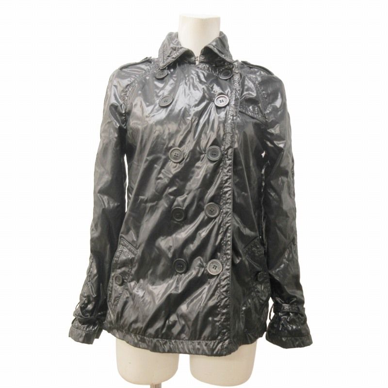 モンクレール MONCLER トレンチコート ジャケット ナイロン ロゴ ワン