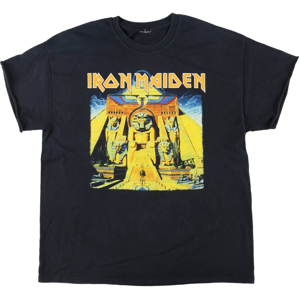 古着 IRON MAIDEN アイアンメイデン バンドTシャツ バンT メンズL相当|eaa547186
