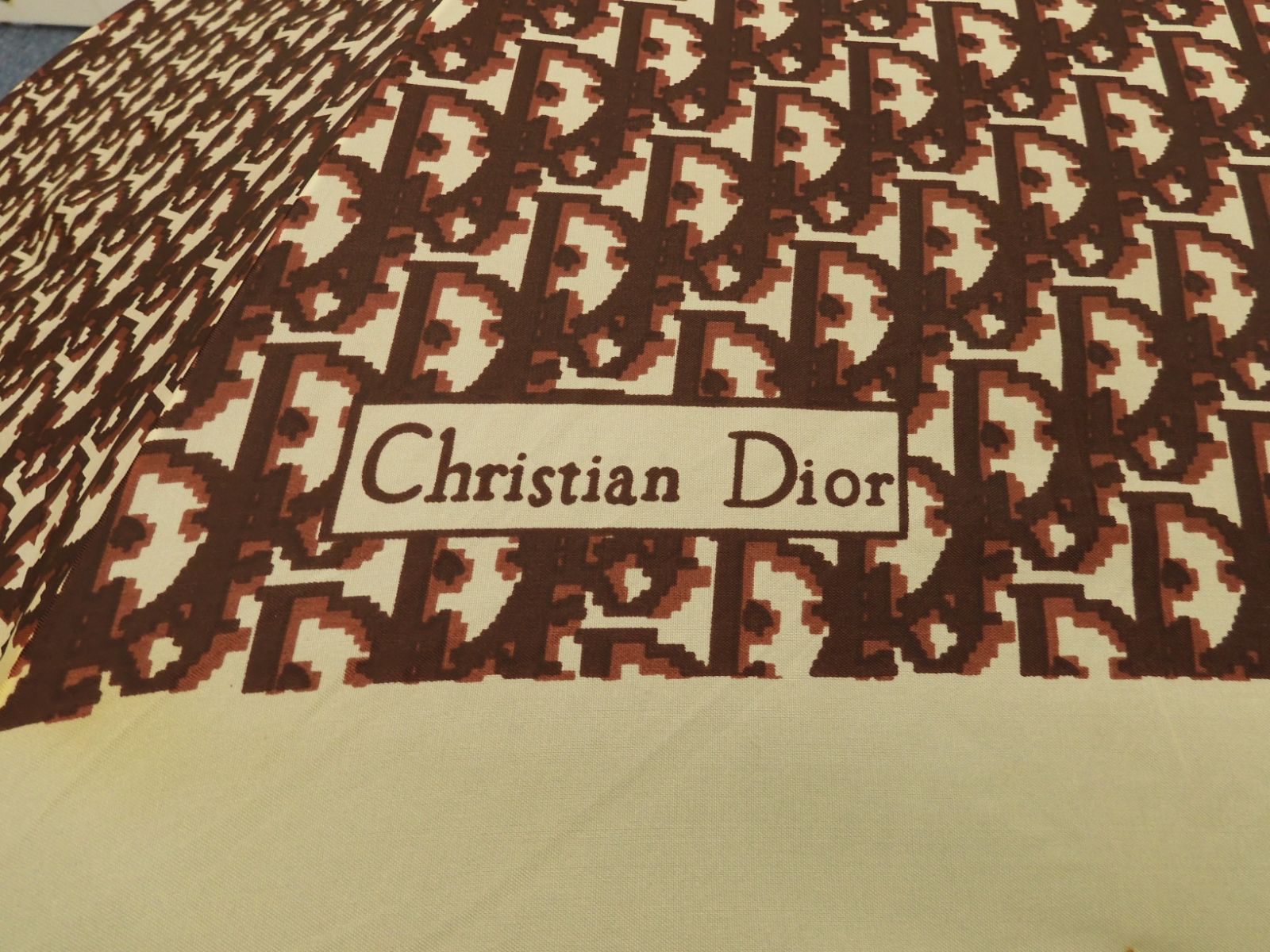 Christian Dior クリスチャンディオール 折畳傘 トロッター ボルドー