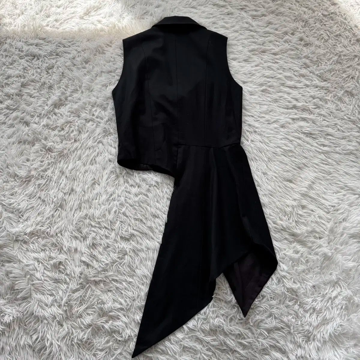 BPN 日本ヴィンテージ アシンメトリー ベスト ドレープデザイナー ベスト ISSEY MIYAKE