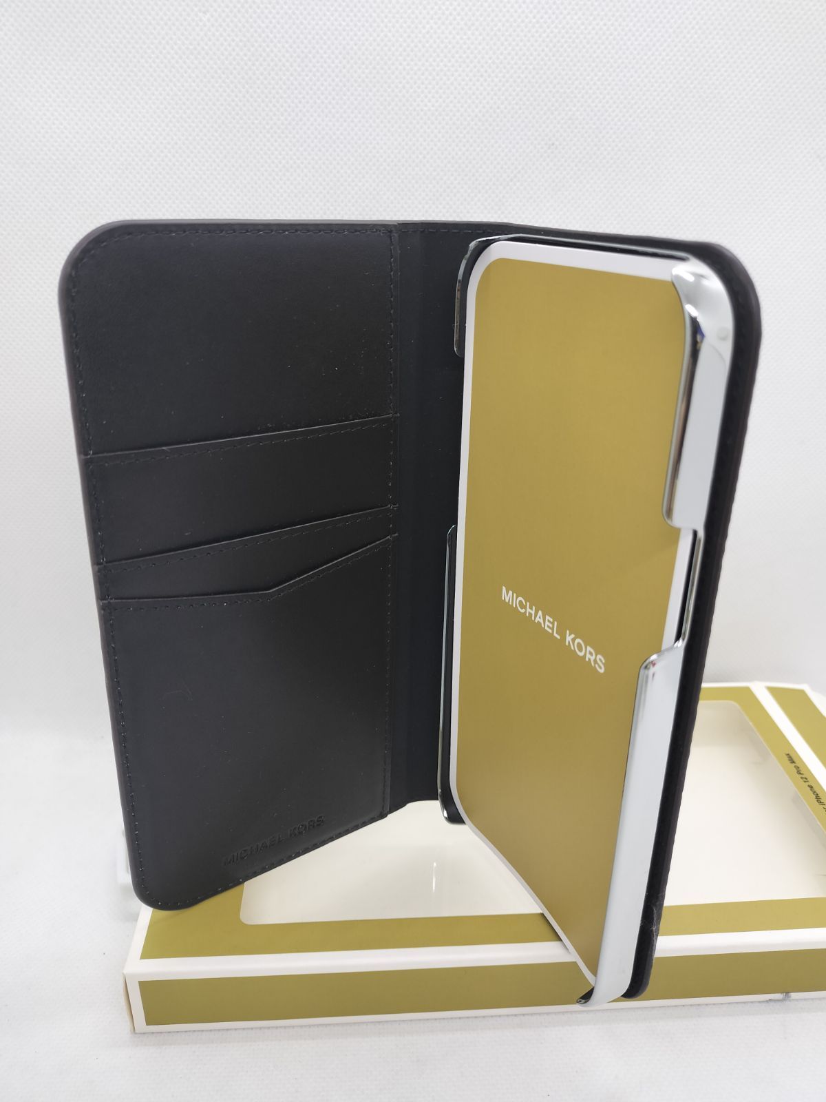 MICHAEL KORS*iPhone14Plus・手帳型ケース・新品 【公式通販】 MICHAEL KORS*iPhone14Plus・手帳型ケース・新品 【公式通販】