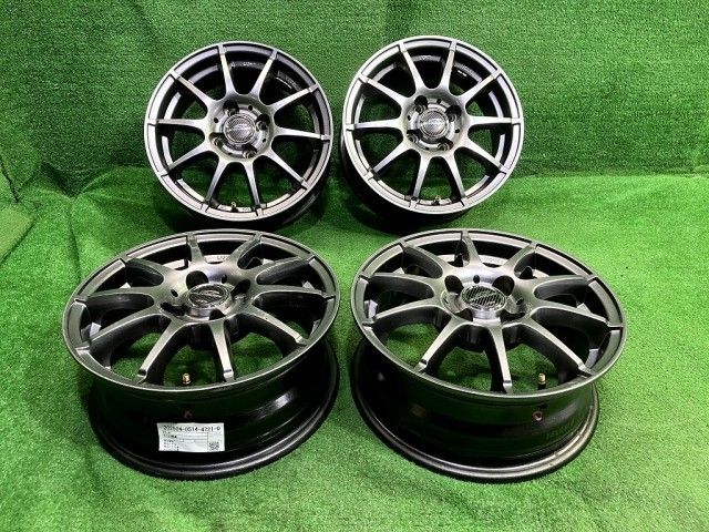 シュナイダースタッグ 14ｲﾝﾁ 5.5J 4穴 4本 100
