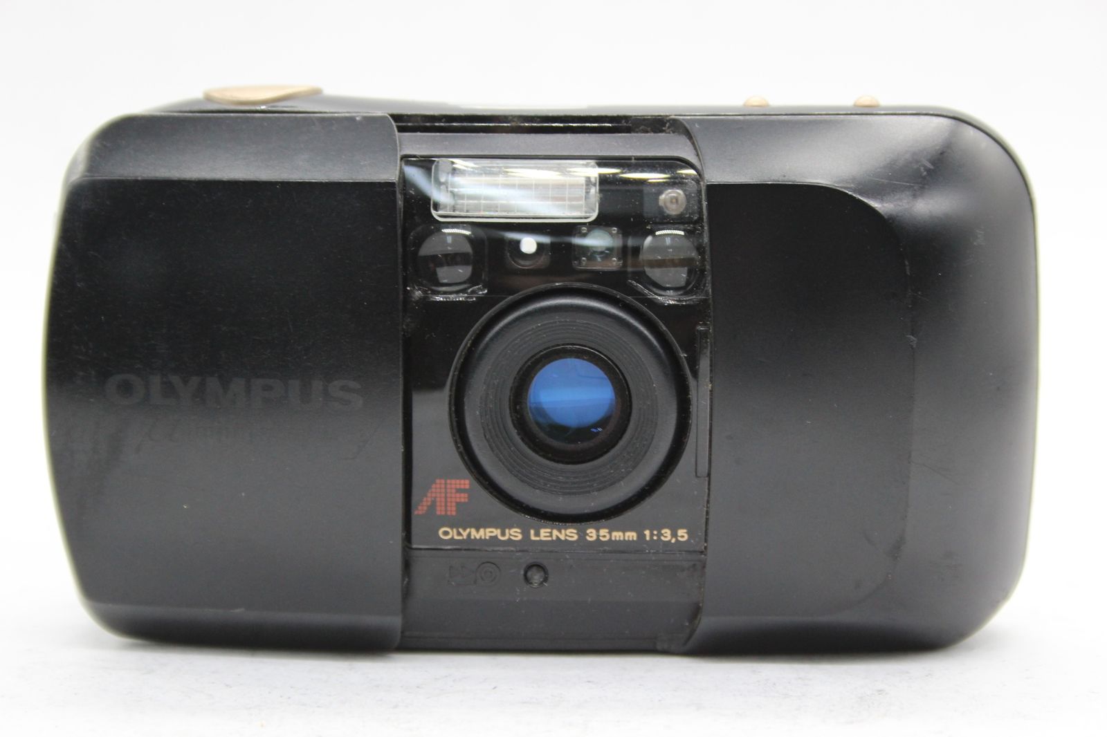 返品保証】 オリンパス Olympus μ mju PANORAMA ブラック 35mm F3.5 コンパクトカメラ s6437 - メルカリ