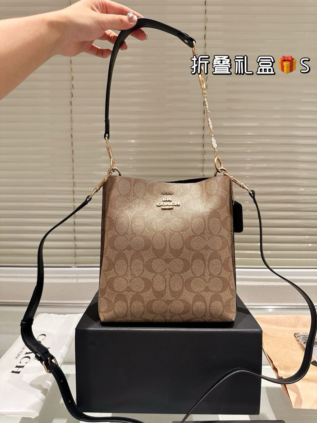 今日 COACH Mollie Bucket シリーズ バケットバッグ-MM輸入2