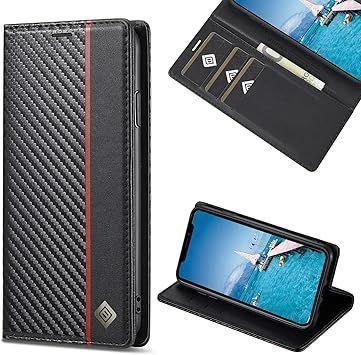 J.DL iPhone 14Pro Max ケース 手帳型 アイフォン 14プロ Max カバー おしゃれ 財布型 14pro Max 手帳型 炭素繊維テクスチャ 内蔵マグネット 携帯カバー スタンド機能 指紋防止 便利 人気 かっこいい