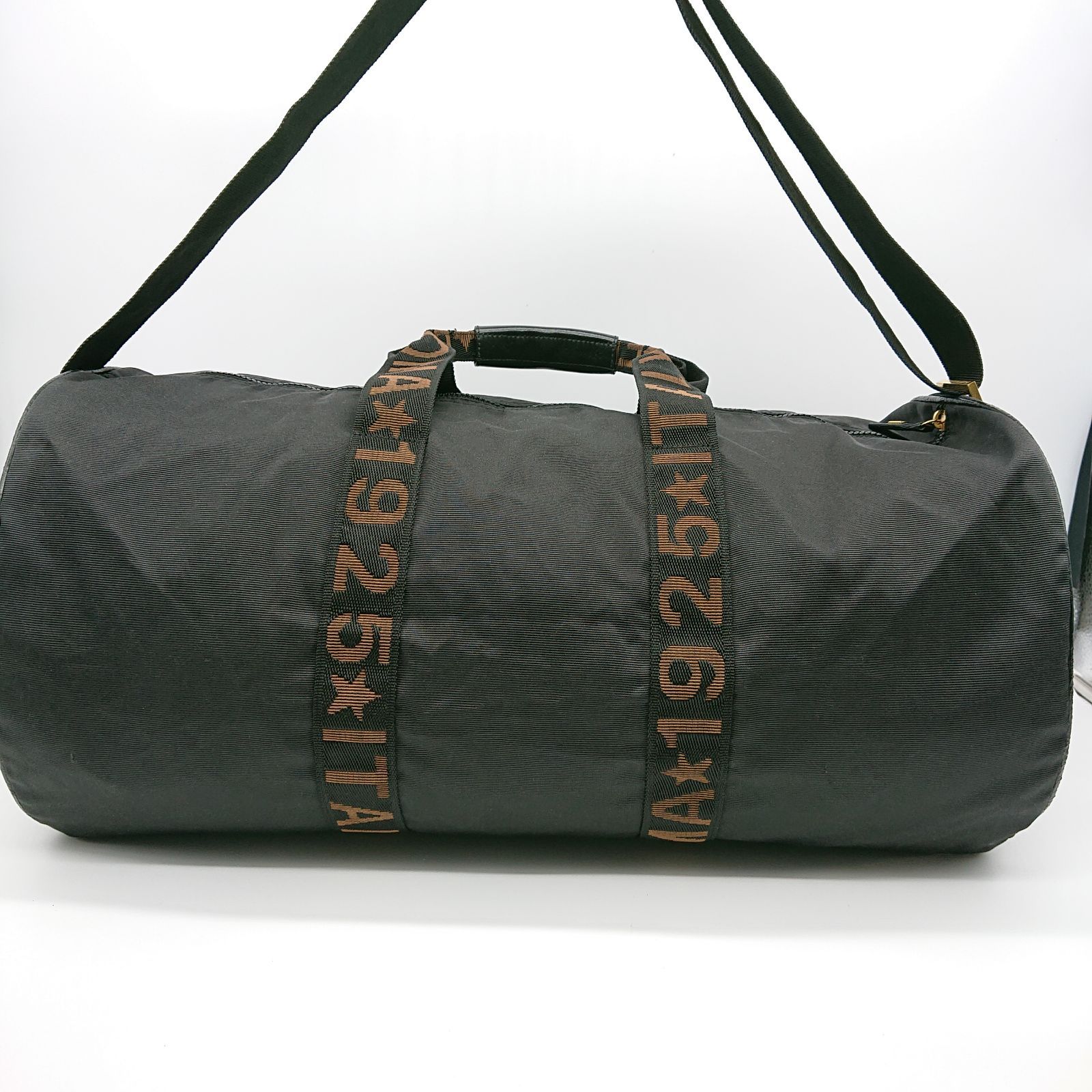 フェンディ FENDI ボストンバッグ 2WAY ショルダー ROMA 1925 ナイロン 