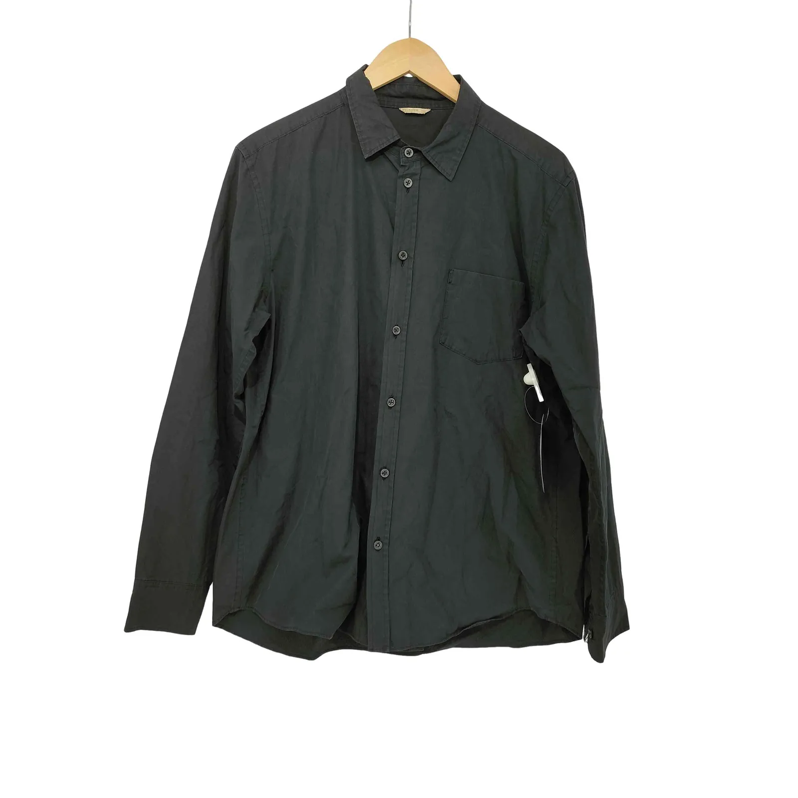 希少レア　ARTS&SCIENCE 高級　シャツ　トップス　ブラック リネン　黒 ARTS＆SCIENCE（アーツアンドサイエンス）中古・古着オンライン