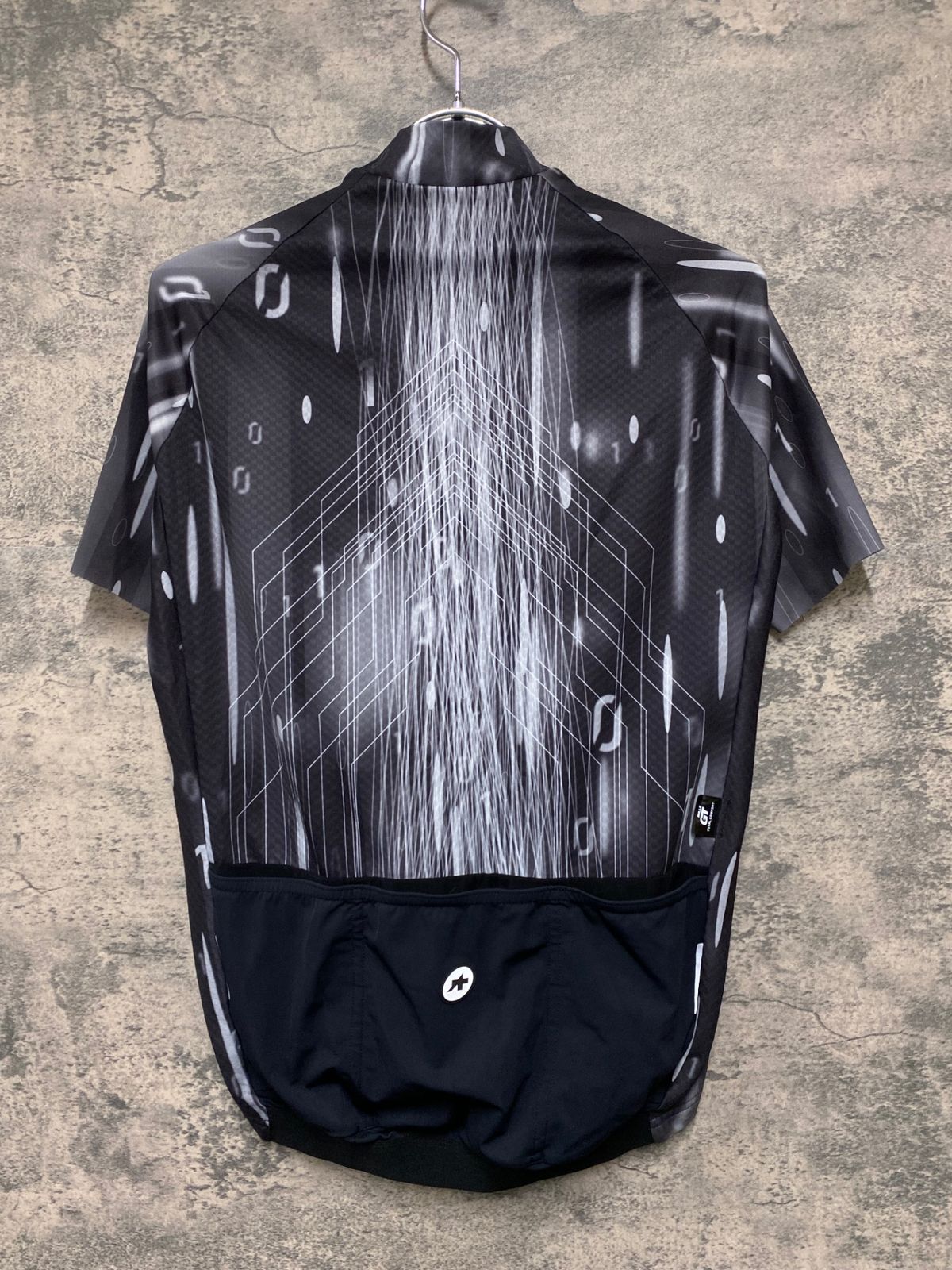 アソス assos 半袖 サイクルジャージ　黒グレー　 M maimg_base.jpg