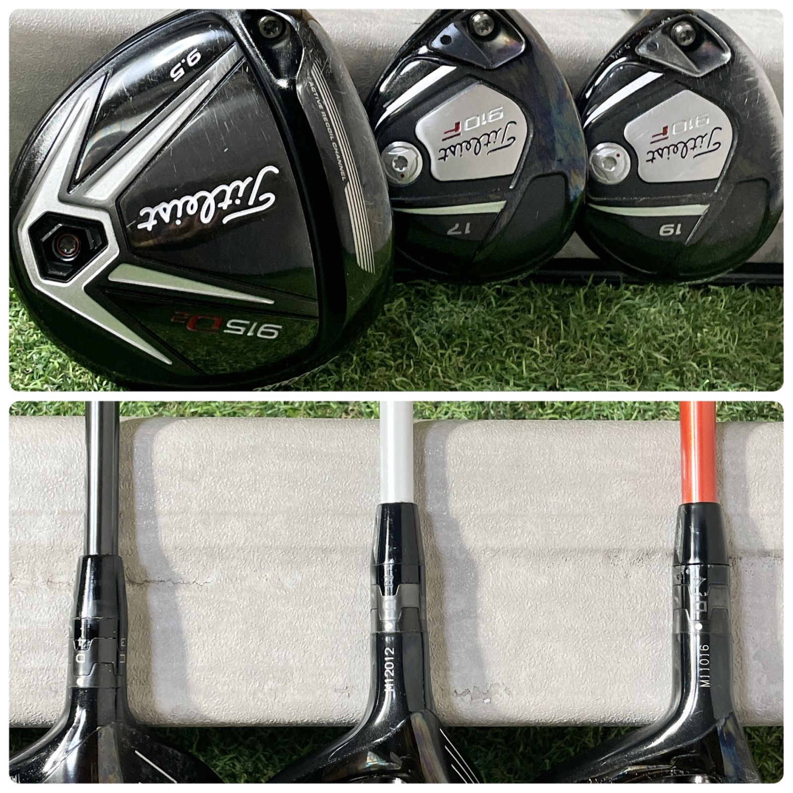 【貴重レフティ】タイトリスト 915 ゴルフクラブセット 11本 S メンズ 左 貴重レフティ】Titleist 915D2 ゴルフクラブセット 10本 S