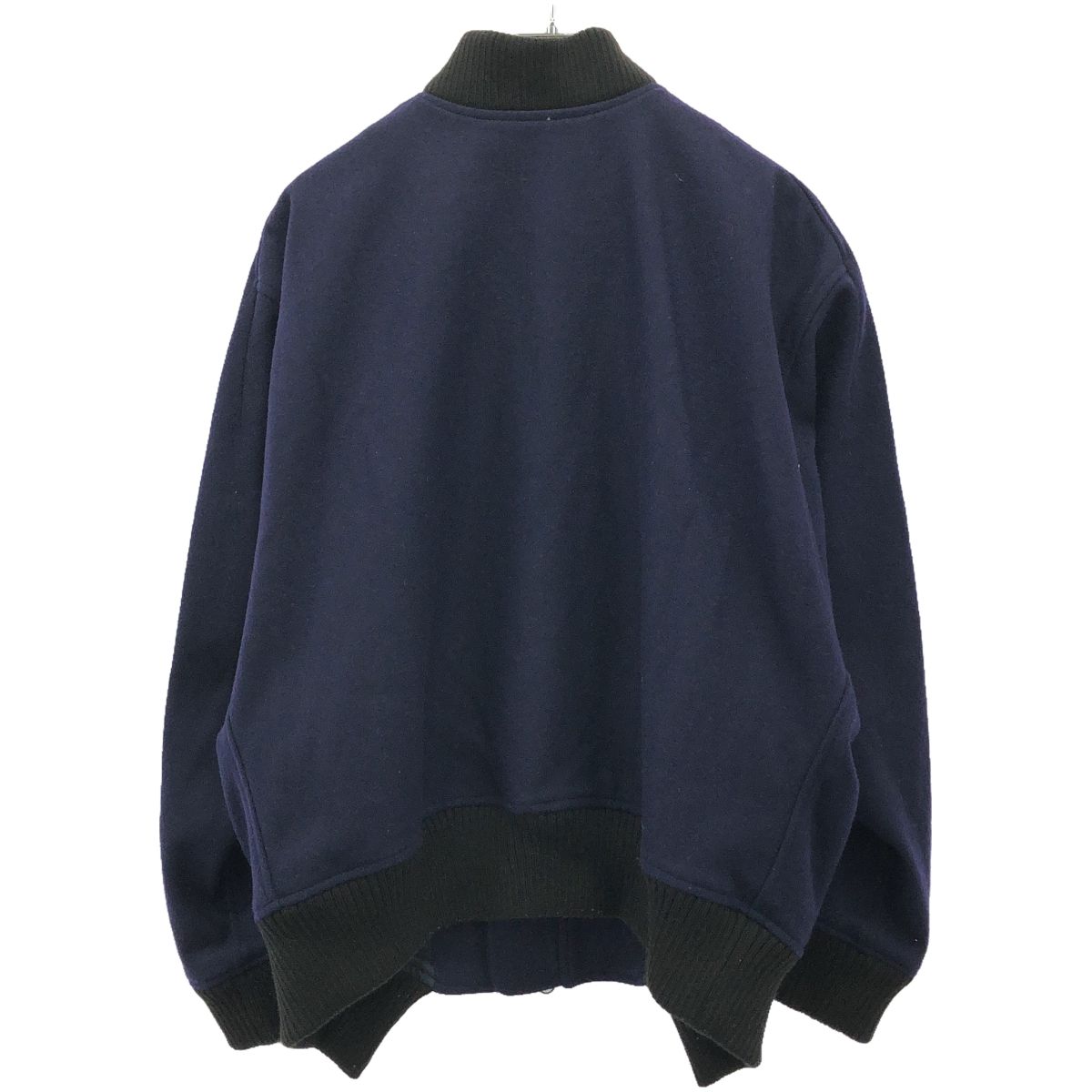 Ground Y グラウンド ワイ 19AW カットオフメルトンジップブルゾン GC 