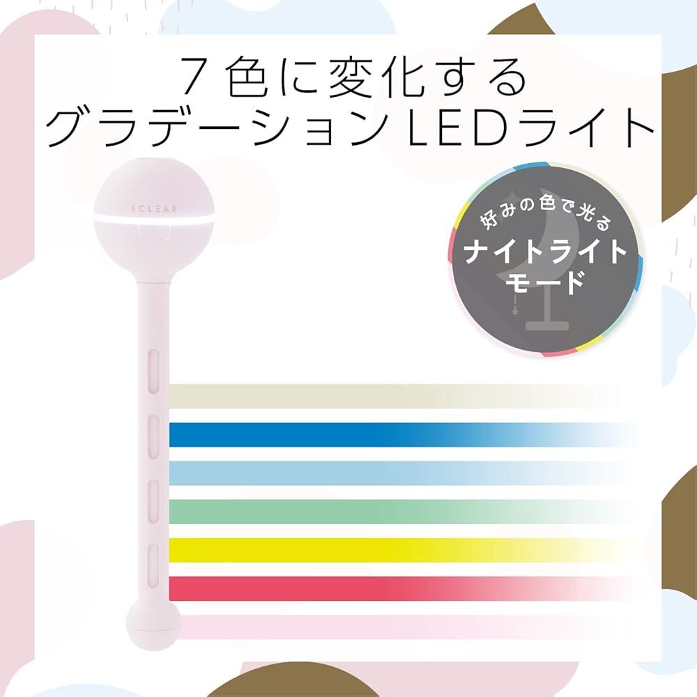 2020年モデル エレコム 加湿器 卓上 ペットボトル USB給電 7色