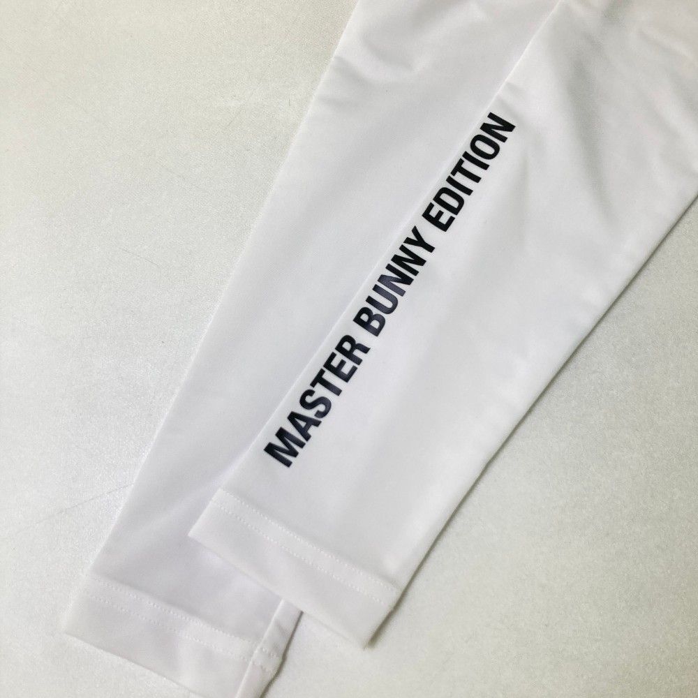 サイズ：0 MASTER BUNNY EDITION マスターバニーエディション 2024年 ハイネック 長袖Tシャツ  ホワイト系 [240101437847] ゴルフウェア レディース ストスト サイズ：0 MASTER BUNNY EDITION マスターバニーエディション