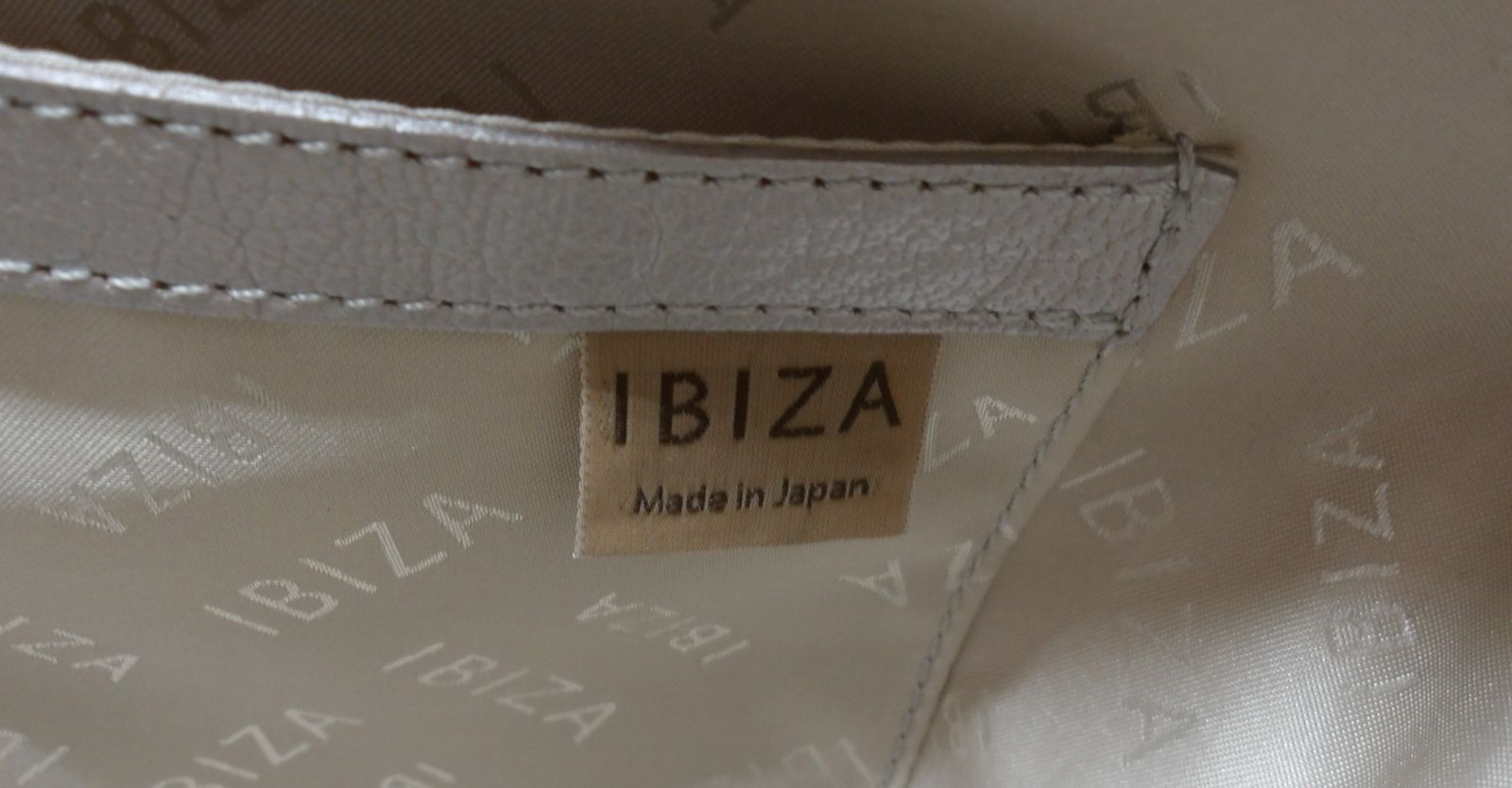 IBIZA イビザ　トートバッグ　シルバー