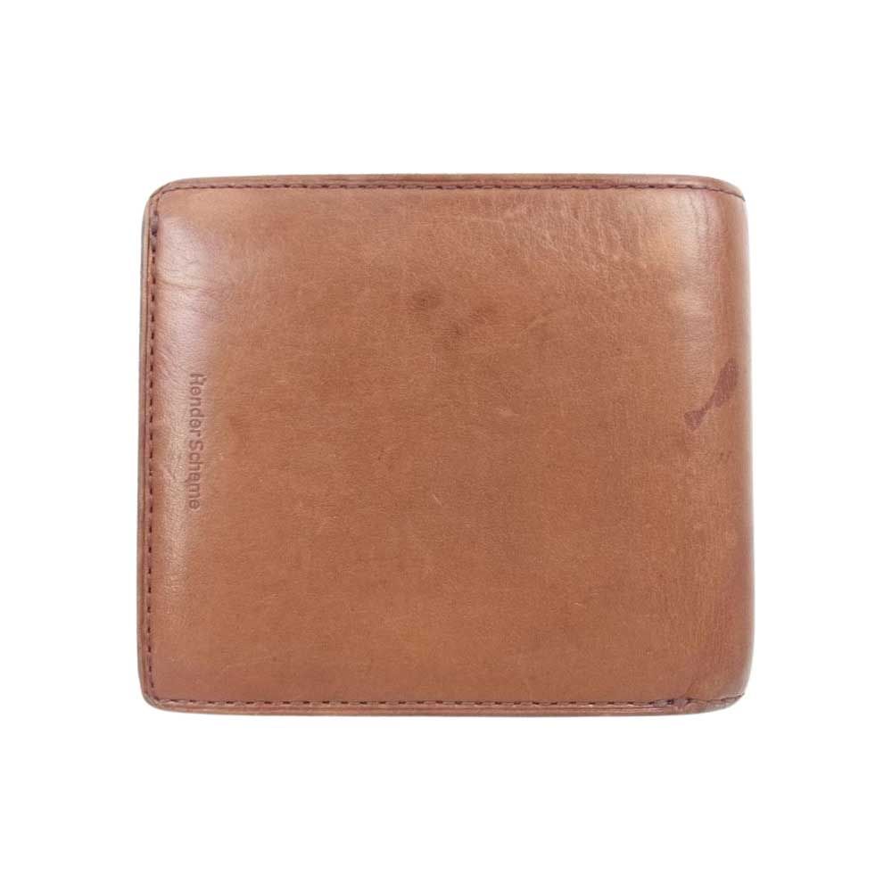 新品 エンダースキーマ レザー 折り財布