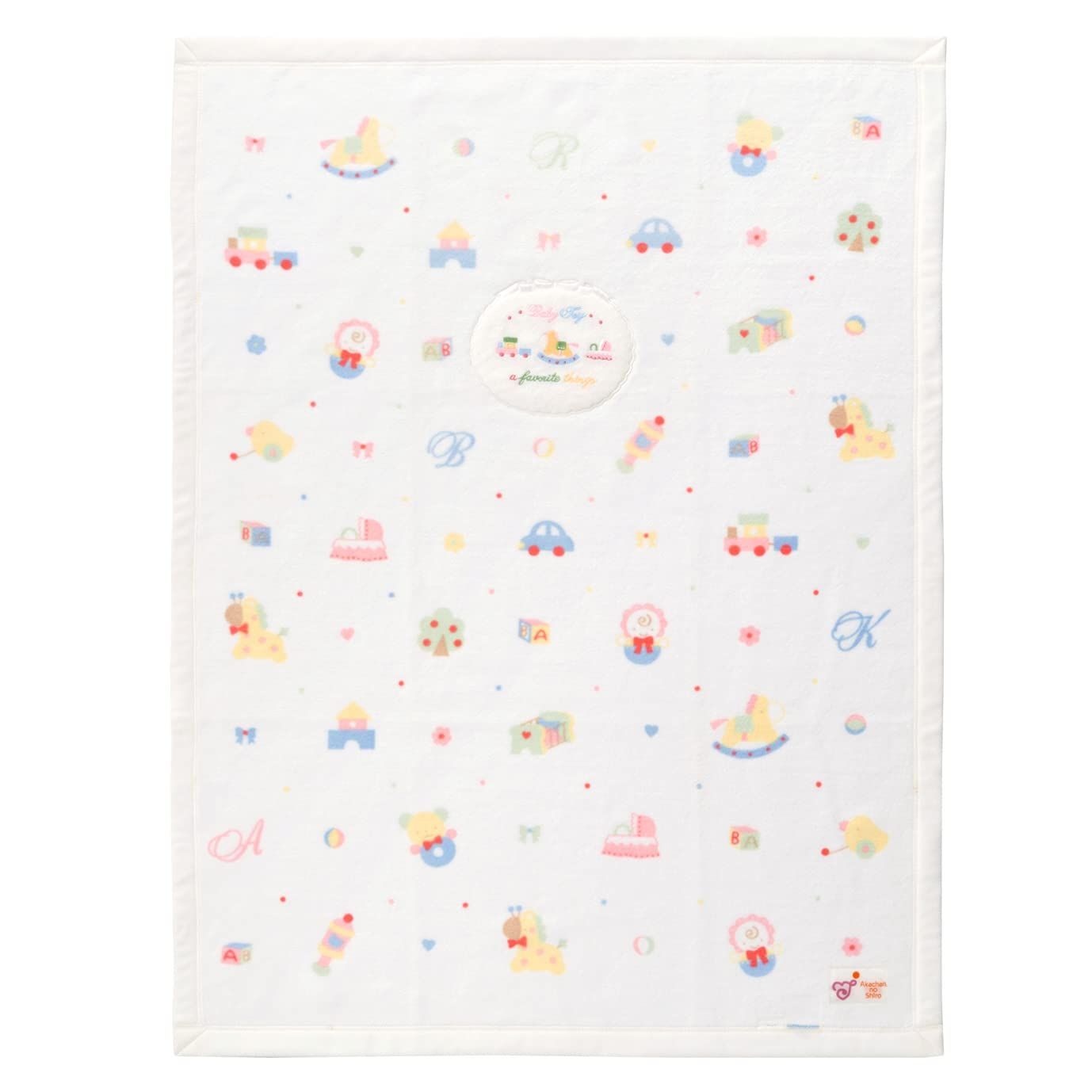 新着商品 ベビー綿毛布 115×85cm パステルトーイ