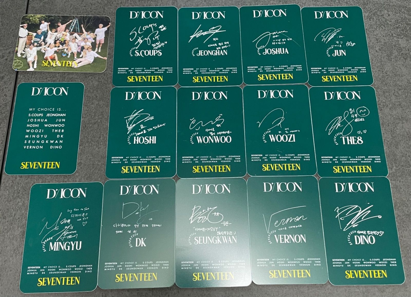 SEVENTEEN Dicon vol.12 Special 3点セット ジュン - RKM's shop ...