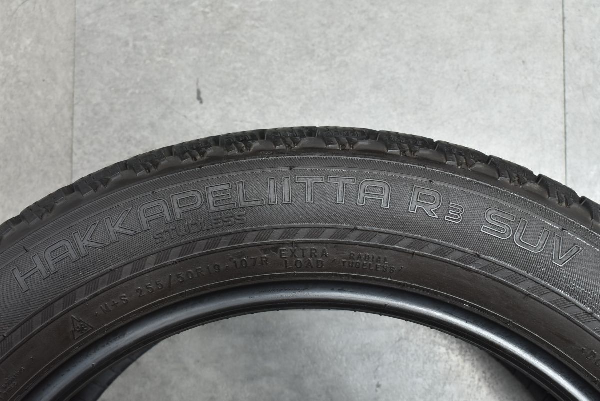 ビンテージ 交換用に ノキアン ハッカペリッタ R3 SUV 255 50R19 4本セット スタッドレス 交換用 カイエン マカン X3M X4M X5 X6 SQ5 配送商品は通常配送無料