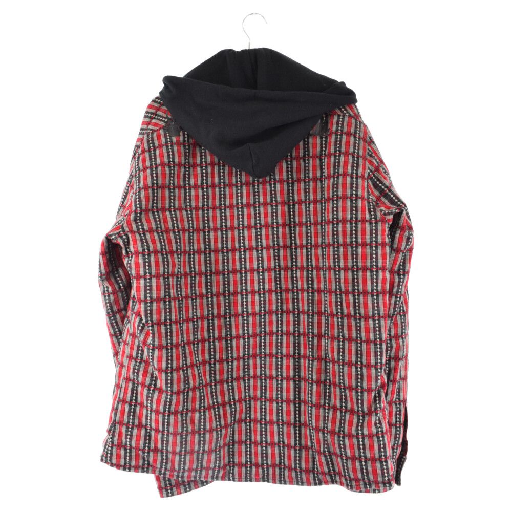 OFF-WHITE (オフホワイト) 20AW Patterned Hooded Shirt