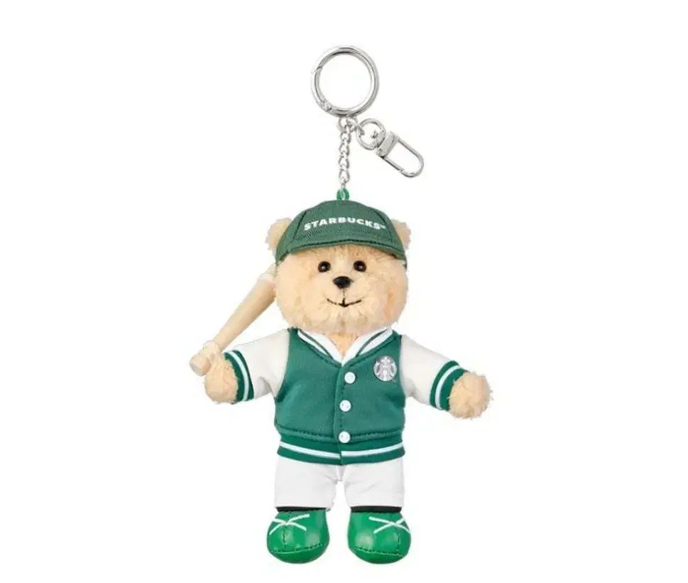 【雷市場（ポンジャン）商品韓国直送】 Starbucks(スターバックス) ベアリスタ 野球 キーホルダー 未開封