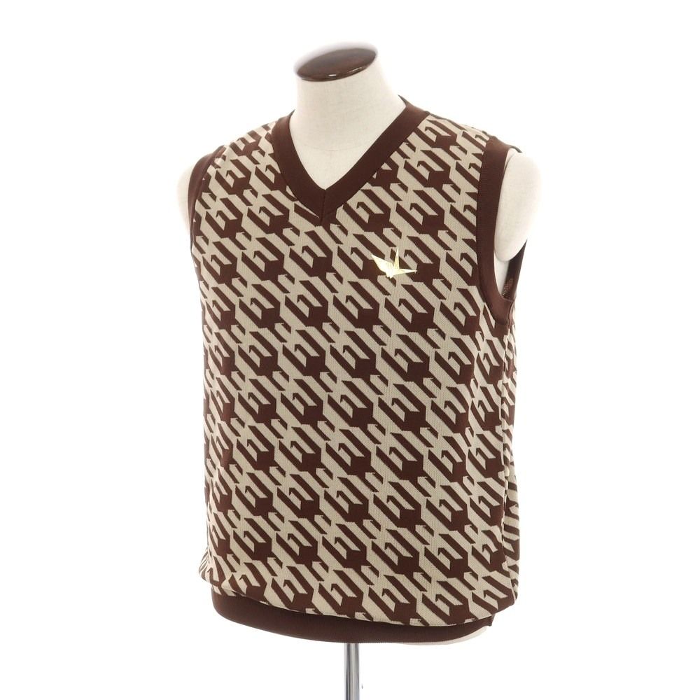 1PIU1UGUALE3 GOLF ゴルフウェア　ニットベスト 1PIU1UGUALE3 GOLF ゴルフウェア ニットベスト 1PIU1UGUALE3