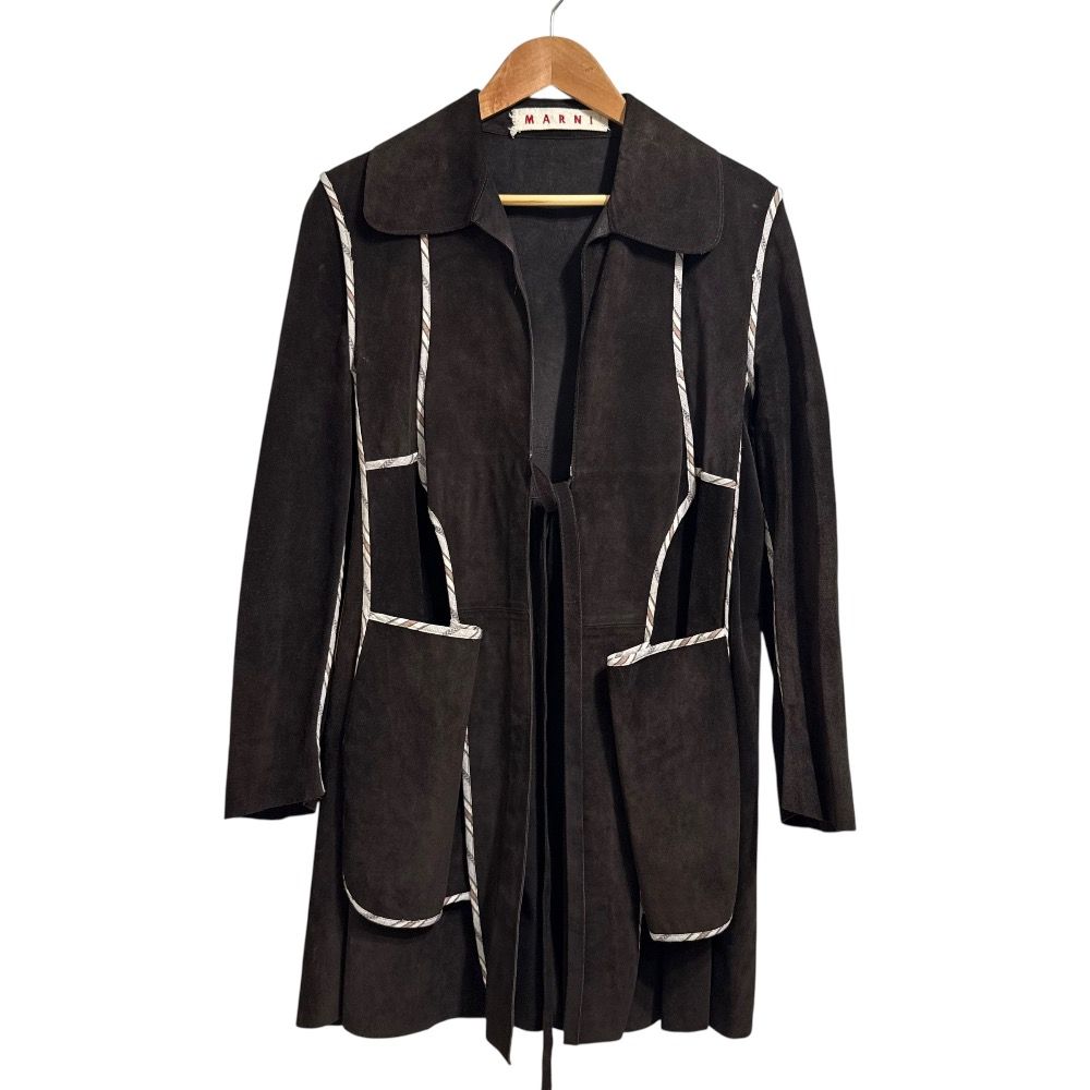 MARNI マルニ ノーカラーコート 40 イタリア製 MARNI/マルニ WAISTCOAT（ノーカラーコート）｜NOBLE（ノーブル